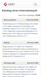 Mobile Screenshot of katalog.gery.pl